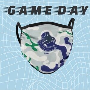 🆕Vancouver Canucks NHL  Face Covering